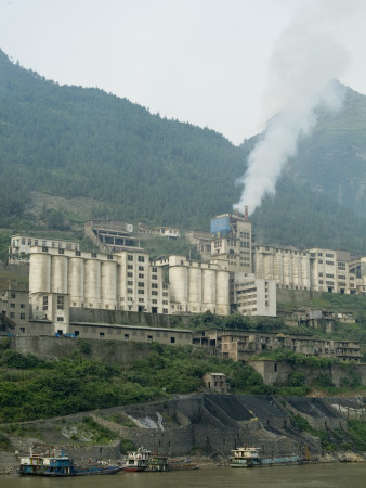 Local Industry, Three Gorges, Yangtze River, China by Natalie Tepper Pricing Limited Edition Print image