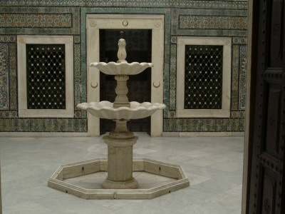 Interior Courtyard, Bardo Museum, Tunisia by Natalie Tepper Pricing Limited Edition Print image