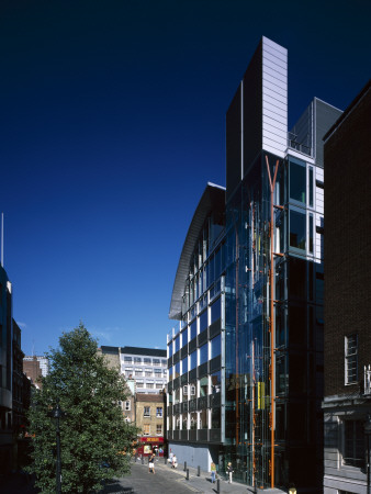 17 Broadwick Street, London, Overall Exterior, Architect: Richard Rogers Partnership by Richard Bryant Pricing Limited Edition Print image