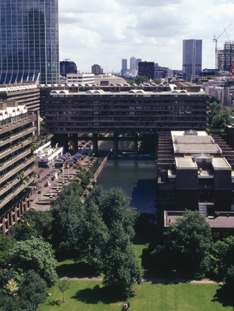The Barbican, London, Housing Development And Arts Centre, Architect: Chamberlin, Powell And Bon by Patrick Brice Pricing Limited Edition Print image