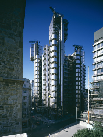 Lloyds Building, City Of London, 1986, Daytime Exterior, Architect: Richard Rogers Partnership by Richard Bryant Pricing Limited Edition Print image