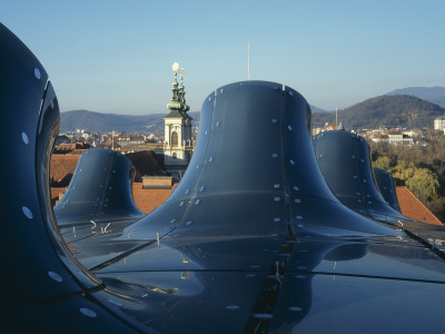 Kunsthaus, Graz, 'Friendly Alien', Architect: Spacelab by Nicholas Kane Pricing Limited Edition Print image