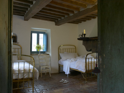 La Colombaia, Tuscan Farmhouse, Bedroom by Richard Bryant Pricing Limited Edition Print image