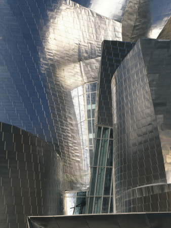 Guggenheim Museum, Bilbao, 1997, Entrance, Architect: Frank Gehry by Richard Bryant Pricing Limited Edition Print image
