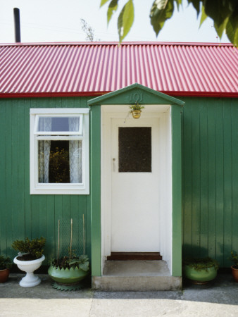 Small Single Storey Cottage, Northern Ireland by Sarah Jackson Pricing Limited Edition Print image