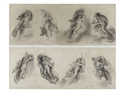 Feuille De Dessin by De Roussy-Trioson Anne-Louis Girodet Pricing Limited Edition Print image