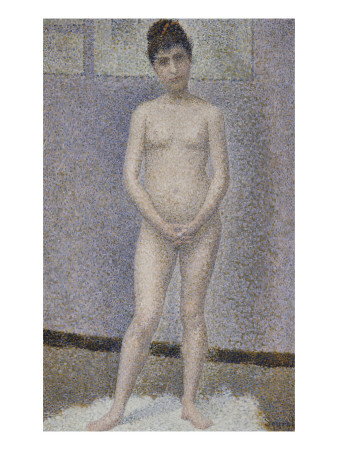Poseuse De Face by Georges Seurat Pricing Limited Edition Print image