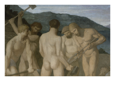 Le Travail by Pierre Puvis De Chavannes Pricing Limited Edition Print image