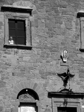 Cortona, Man In Window by Eloise Patrick Pricing Limited Edition Print image
