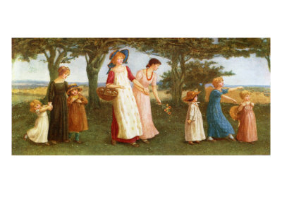 Spring Time By Kate Greenaway by William Blake Pricing Limited Edition Print image