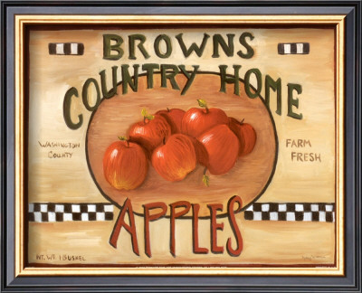 Brown's Country Home Apples by Nancy Wiseman Pricing Limited Edition Print image