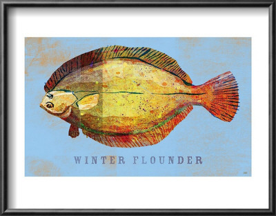 Winter Flounder by John Golden Pricing Limited Edition Print image