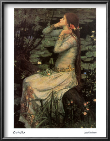 Ophelia, 1894 by John William Waterhouse Pricing Limited Edition Print image