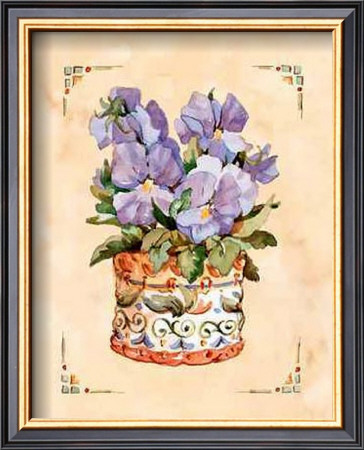 Italia Pansy V by Jerianne Van Dijk Pricing Limited Edition Print image