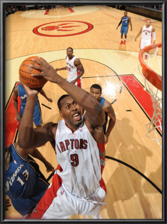 Washington Wizards V Toronto Raptors: Joey Dorsey by Ron Turenne Pricing Limited Edition Print image