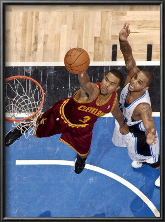 Cleveland Cavaliers  V Orlando Magic: Ramon Sessions And Jameer Nelson by Fernando Medina Pricing Limited Edition Print image