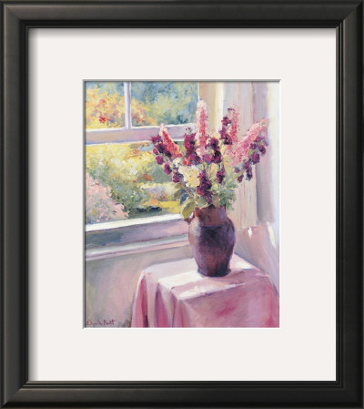 Vase With Flowers by Edward Noott Pricing Limited Edition Print image