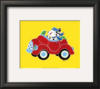 Dog In Car by Shelly Rasche Pricing Limited Edition Print image