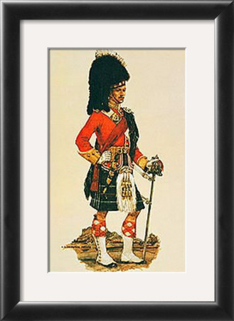 The Seaforth Highlanders by A. E. Haswell Miller Pricing Limited Edition Print image