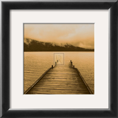 Jetty And Loch by Bill Philip Pricing Limited Edition Print image
