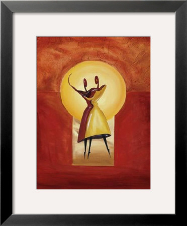 Through The Keyhole I by Alfred Gockel Pricing Limited Edition Print image