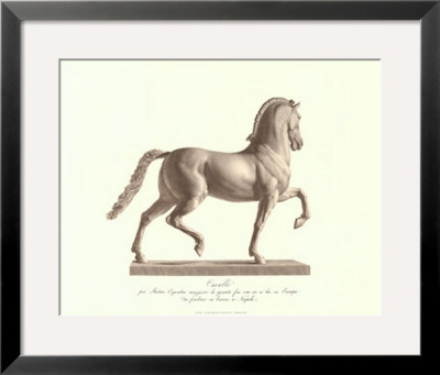 Horse, Left Panel by Antonio Canova Pricing Limited Edition Print image