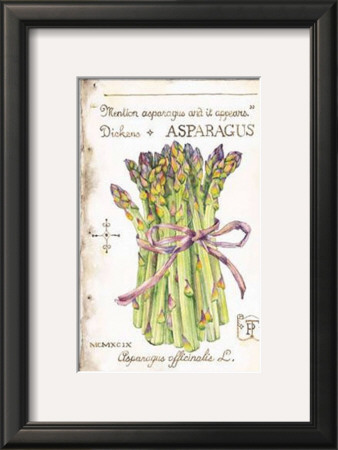 Asparagus by Peggy Turchett Pricing Limited Edition Print image