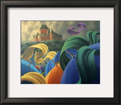 A Sudden Wind Over Quebec by Claude Theberge Pricing Limited Edition Print image