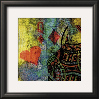 La Reine De Carreau by Jean-Francois Dupuis Pricing Limited Edition Print image