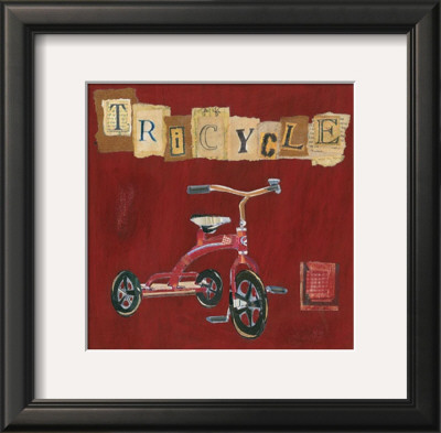 Tricycle by Katherine & Elizabeth Pope Pricing Limited Edition Print image