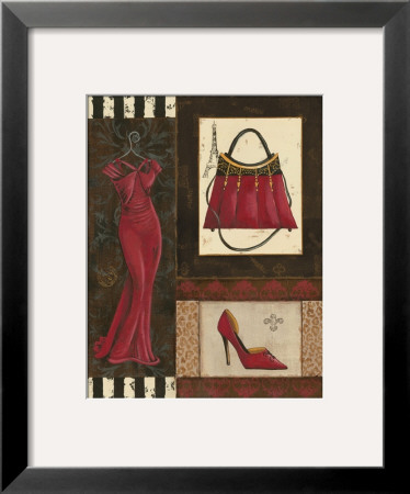 Fashion Collage I by Sophie Devereux Pricing Limited Edition Print image