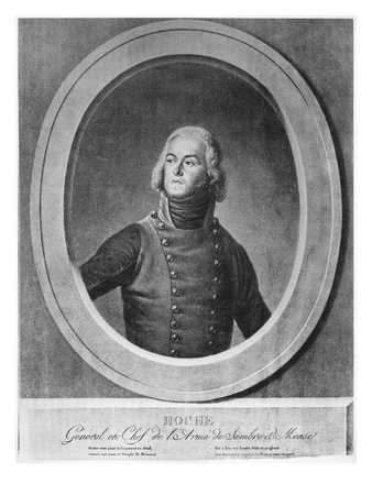 Portrait Of General Louis Lazare Hoche by French School Pricing Limited Edition Print image