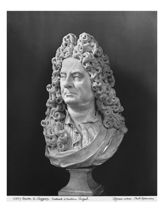 Bust Of Antoine Coypel by Antoine Coysevox Pricing Limited Edition Print image