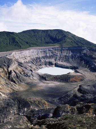 Looking Into Poas Crate, Poas Volcano National Park, Costa Rica by Juan Manuel Borrero Pricing Limited Edition Print image