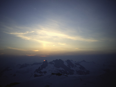 Sunset Over Mountains In Alaska, Usa by Michael Brown Pricing Limited Edition Print image