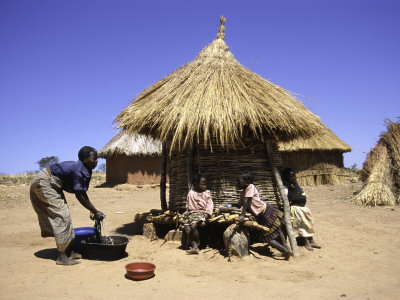 People By Hut, South Africa by Ryan Ross Pricing Limited Edition Print image