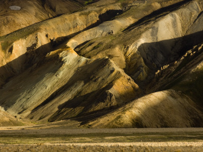 Eroded Slopes Of Landmannalaugar Highlands, Central Iceland by Inaki Relanzon Pricing Limited Edition Print image
