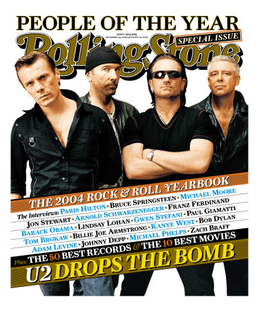 U2, Rolling Stone No. 964/965, December 2004 by Ruven Afanador Pricing Limited Edition Print image