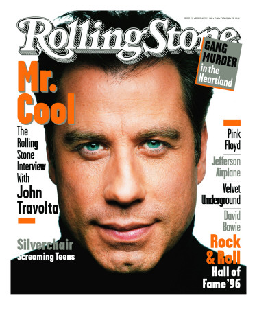 John Travolta, Rolling Stone No. 728, February 1996 by Mark Seliger Pricing Limited Edition Print image