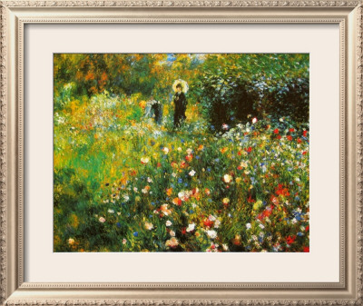 Lady With A Parasol, C.1875 by Pierre-Auguste Renoir Pricing Limited Edition Print image