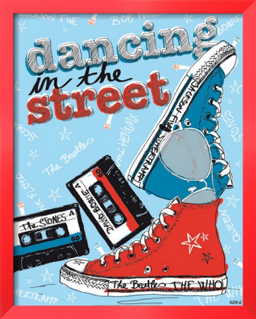 Dancing In The Street by Suzie Q. Pricing Limited Edition Print image
