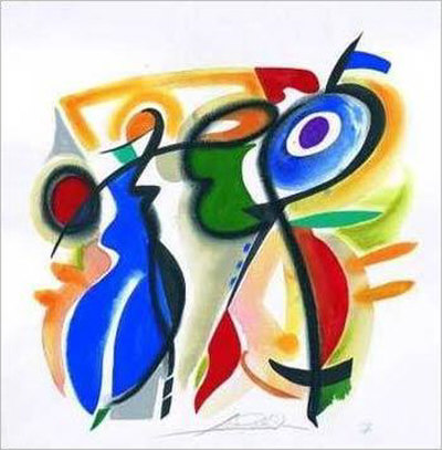 Latin Dance by Alfred Gockel Pricing Limited Edition Print image