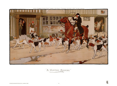 Hunting Morning by Cecil Aldin Pricing Limited Edition Print image