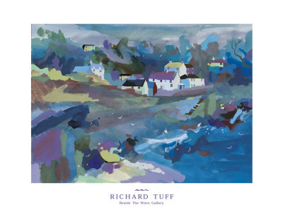 Coastal Village by Richard Tuff Pricing Limited Edition Print image