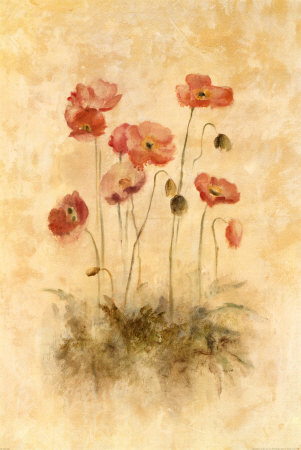 Sunshine Poppies by Cheri Blum Pricing Limited Edition Print image