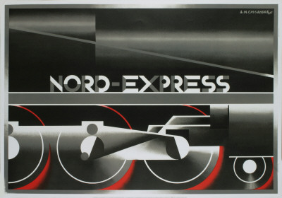 Nord-Express (Restrike) by A.M. Cassandre Pricing Limited Edition Print image