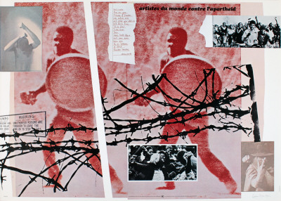 Against Apartheid by Gavin Jantjes Pricing Limited Edition Print image