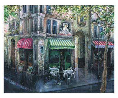 Corner Cafe by Mark St. John Pricing Limited Edition Print image