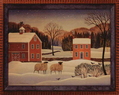 Winter Sheep Ii by Diane Pedersen Pricing Limited Edition Print image