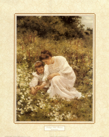Picking Wild Flowers by Hermann Seeger Pricing Limited Edition Print image